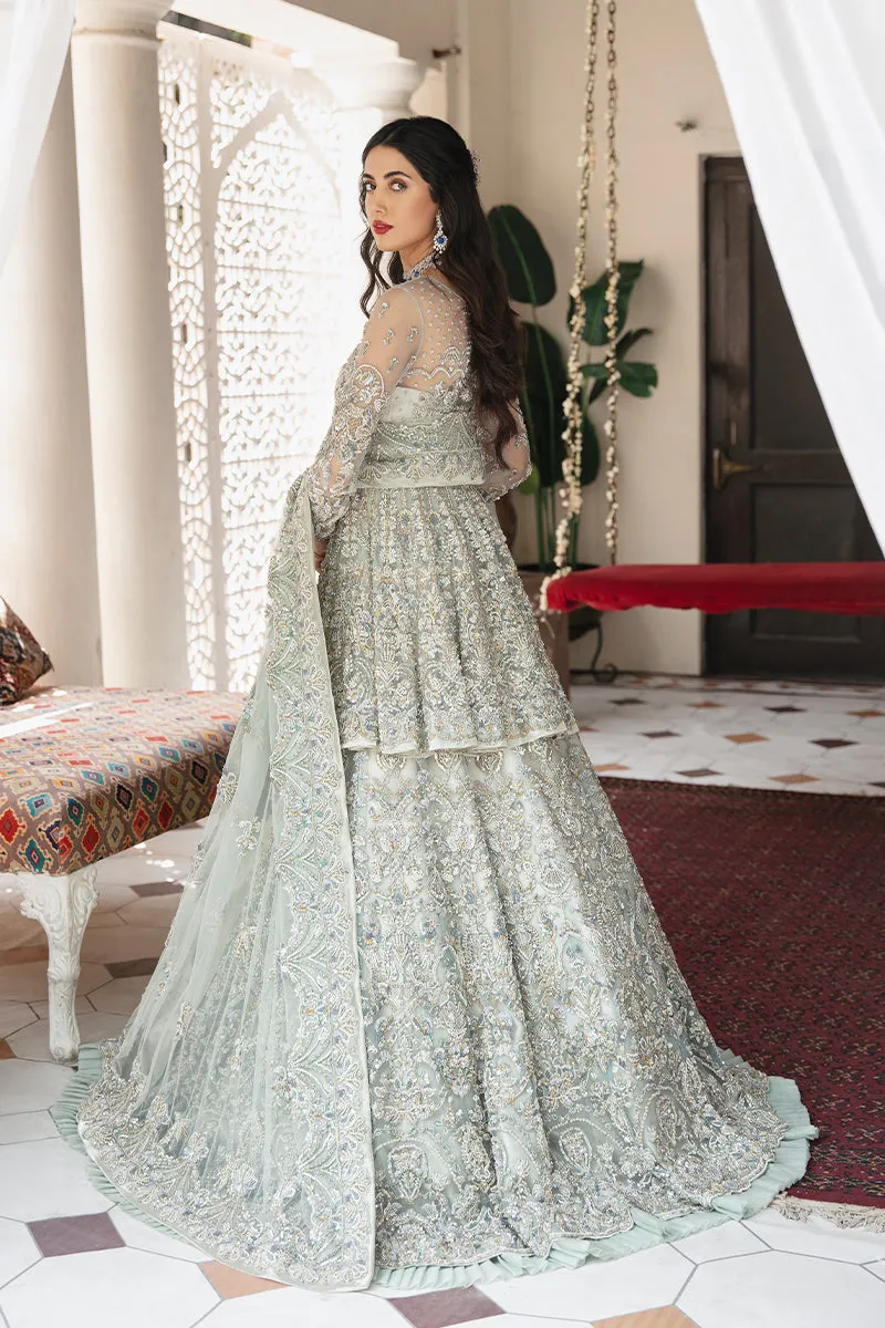 Royal Peplum Lehenga Dupatta Bridal Dress Pakistani