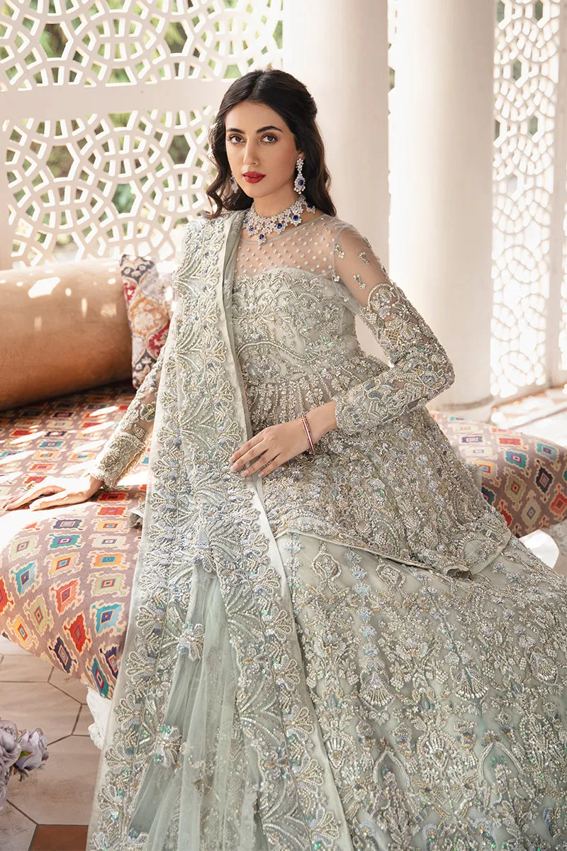 Royal Peplum Lehenga Dupatta Bridal Dress Pakistani