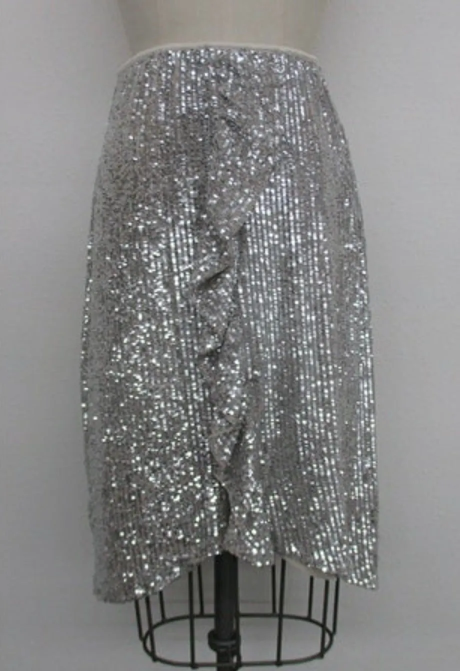 Ruffle My Sequin Skirt