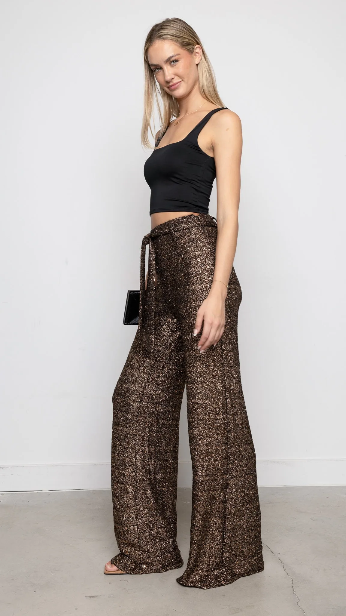 Sabela Pants in Brown