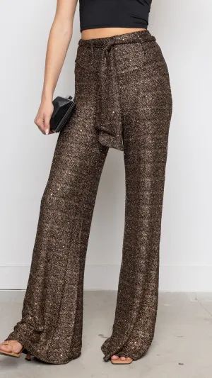 Sabela Pants in Brown