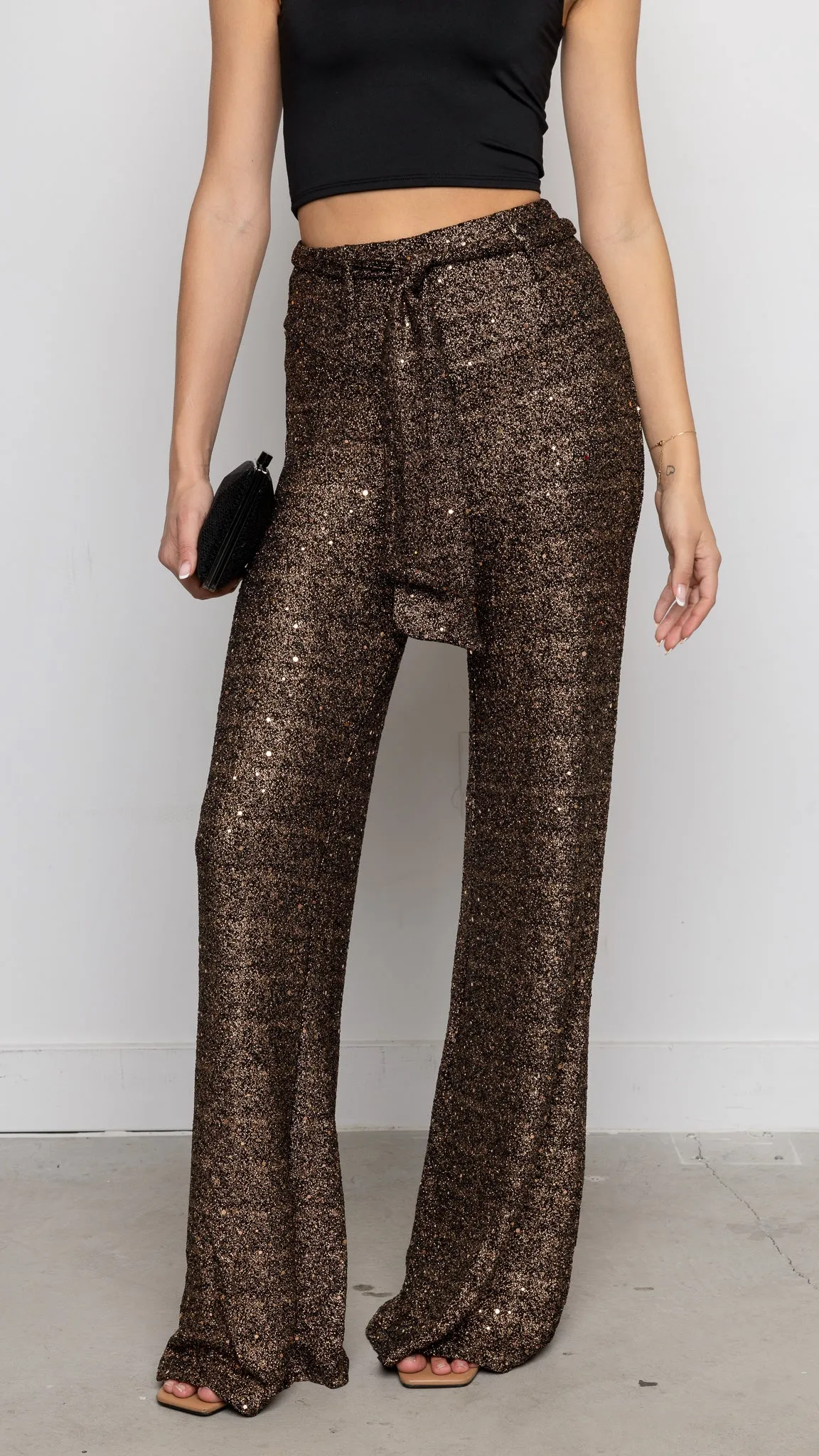Sabela Pants in Brown