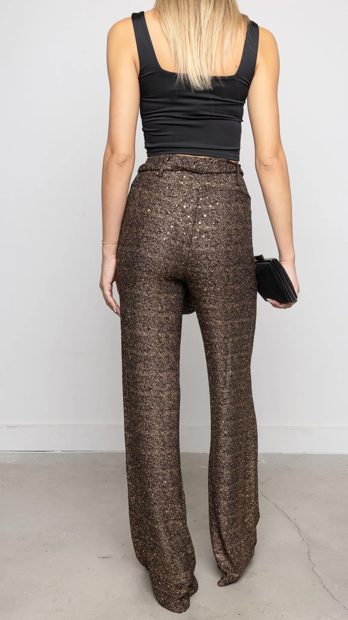 Sabela Pants in Brown