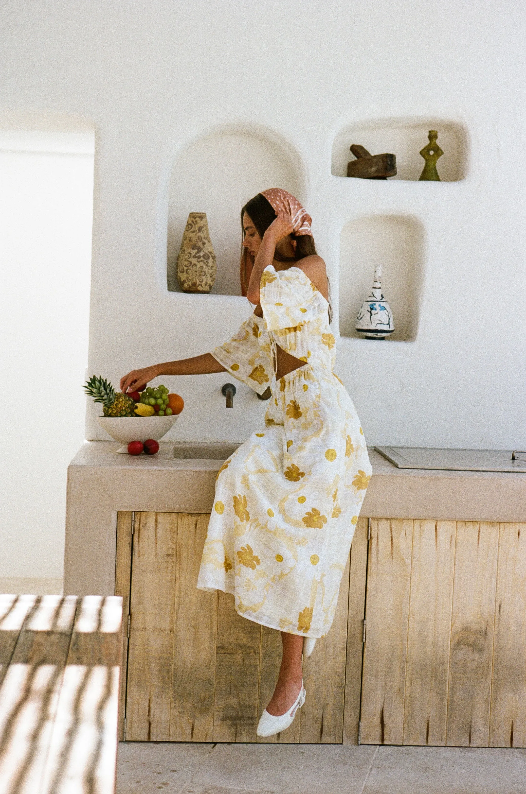 SAMPLE-Off Shoulder Nalu Dress