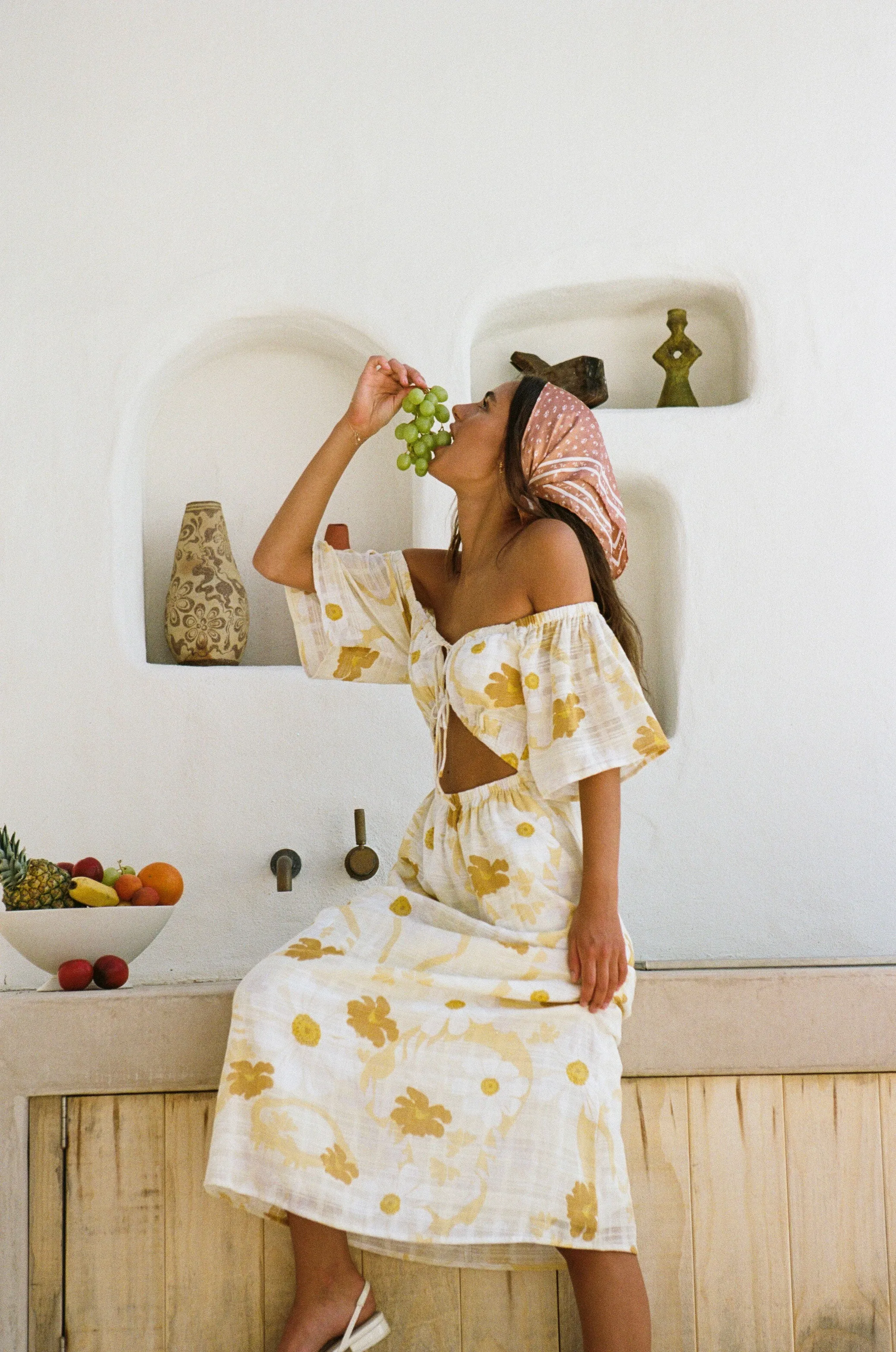 SAMPLE-Off Shoulder Nalu Dress
