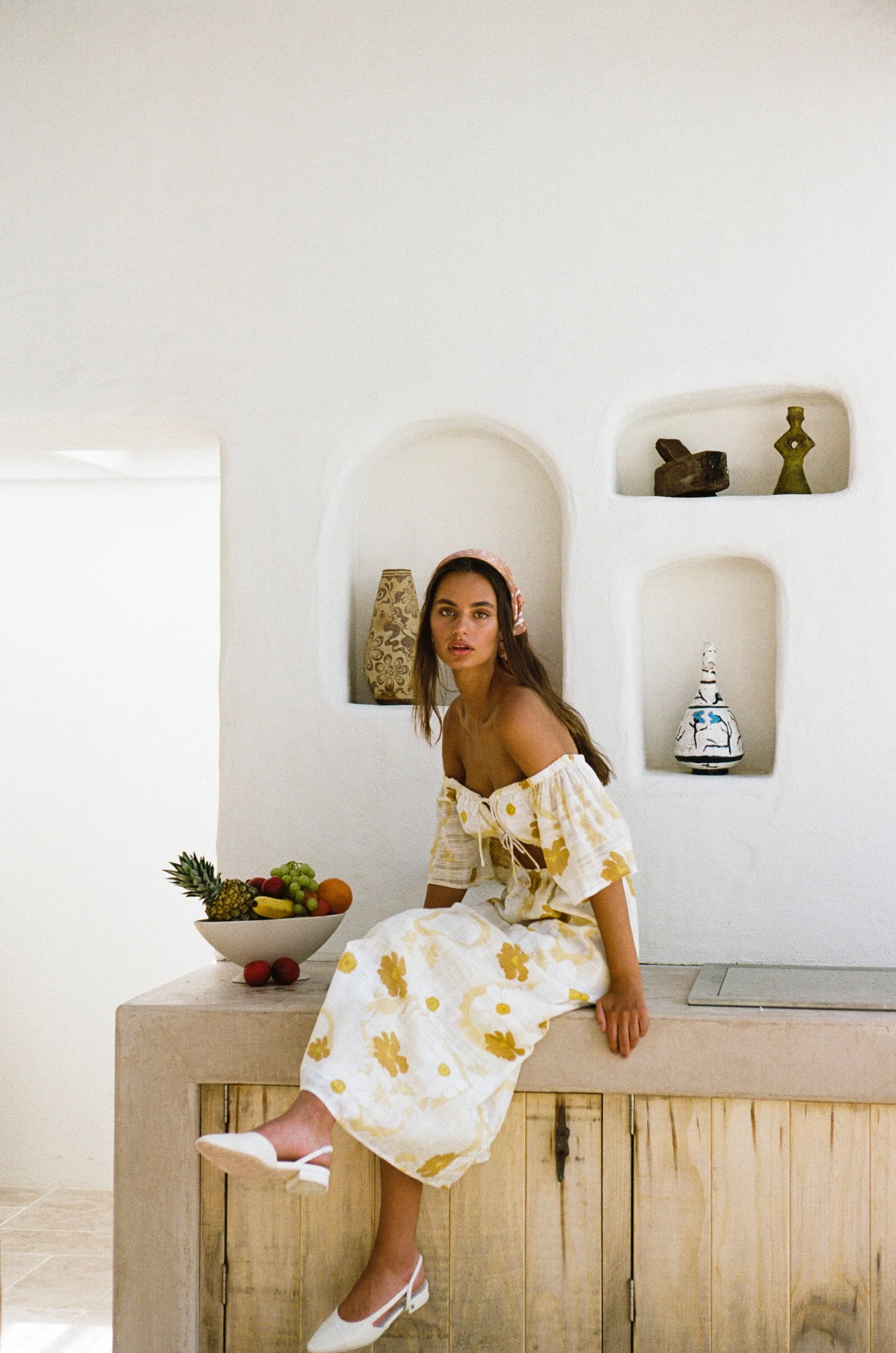 SAMPLE-Off Shoulder Nalu Dress