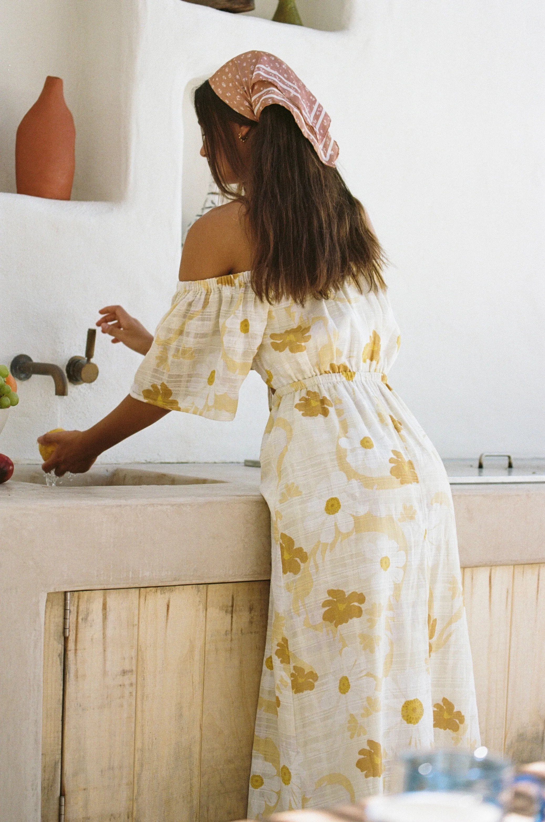 SAMPLE-Off Shoulder Nalu Dress