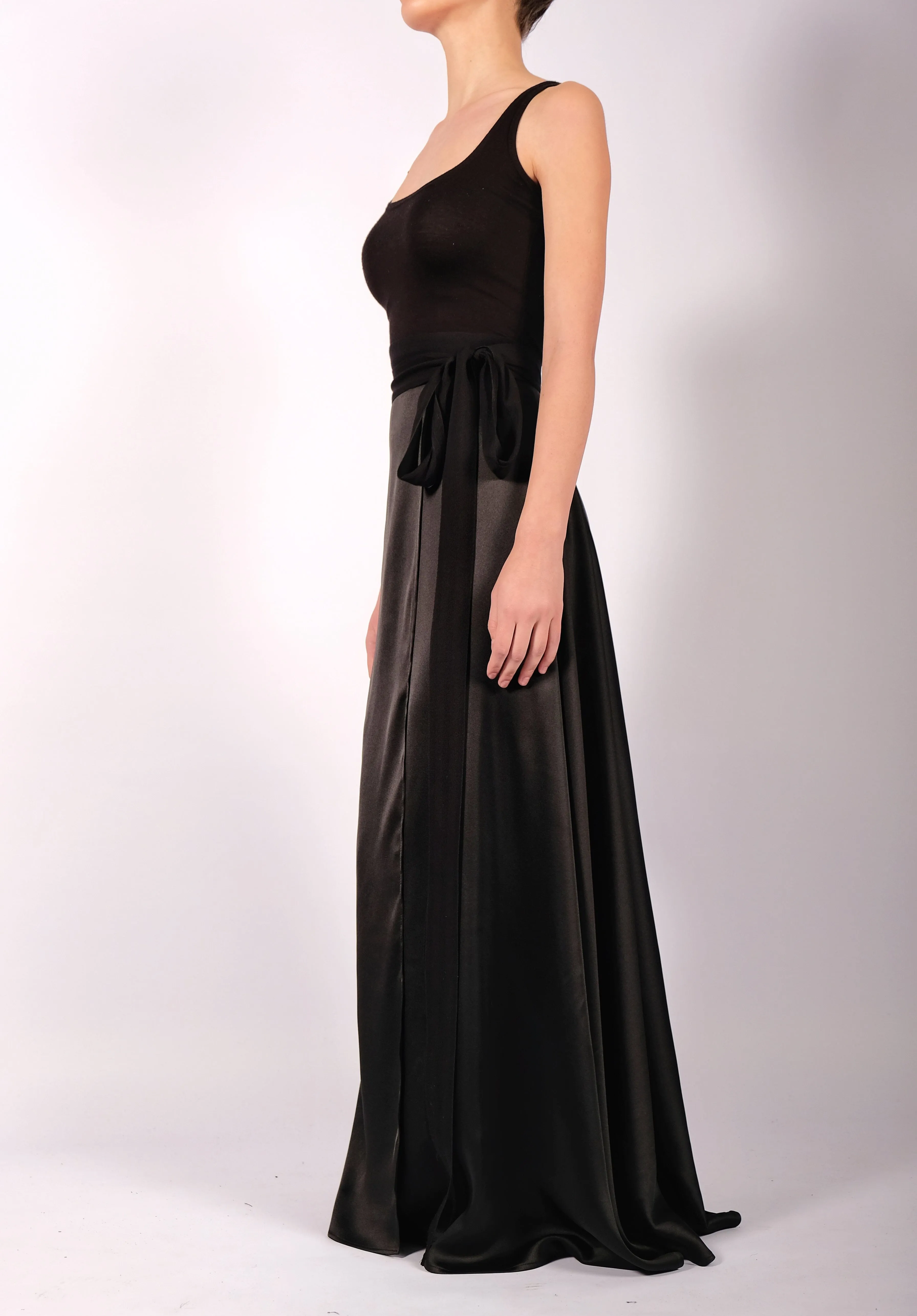Satin Skirt Maxi