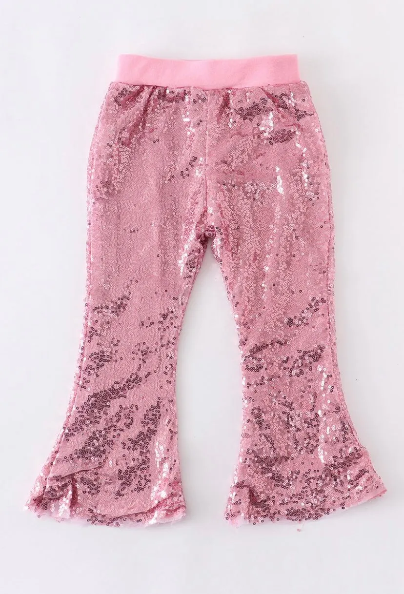 Sequin Bell Pants
