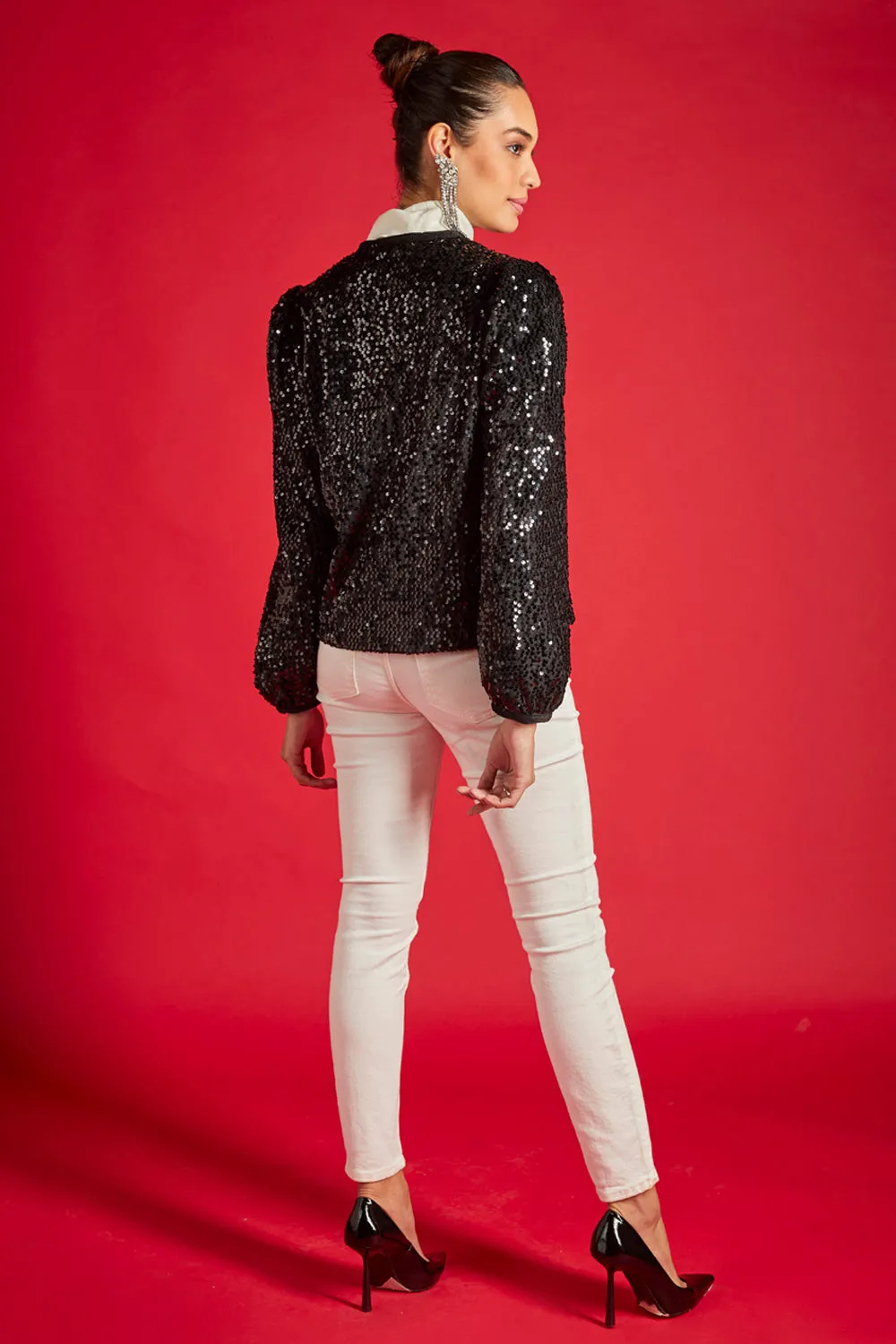 Sequin Bolero Jacket