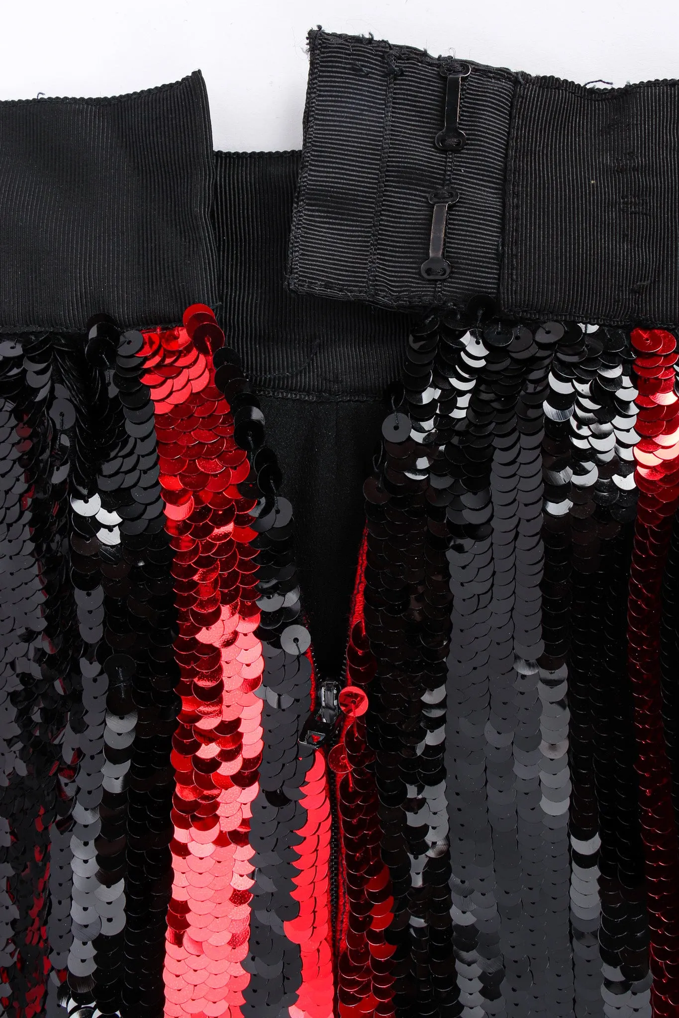 Sequin Stripe Jacket & Skirt Set