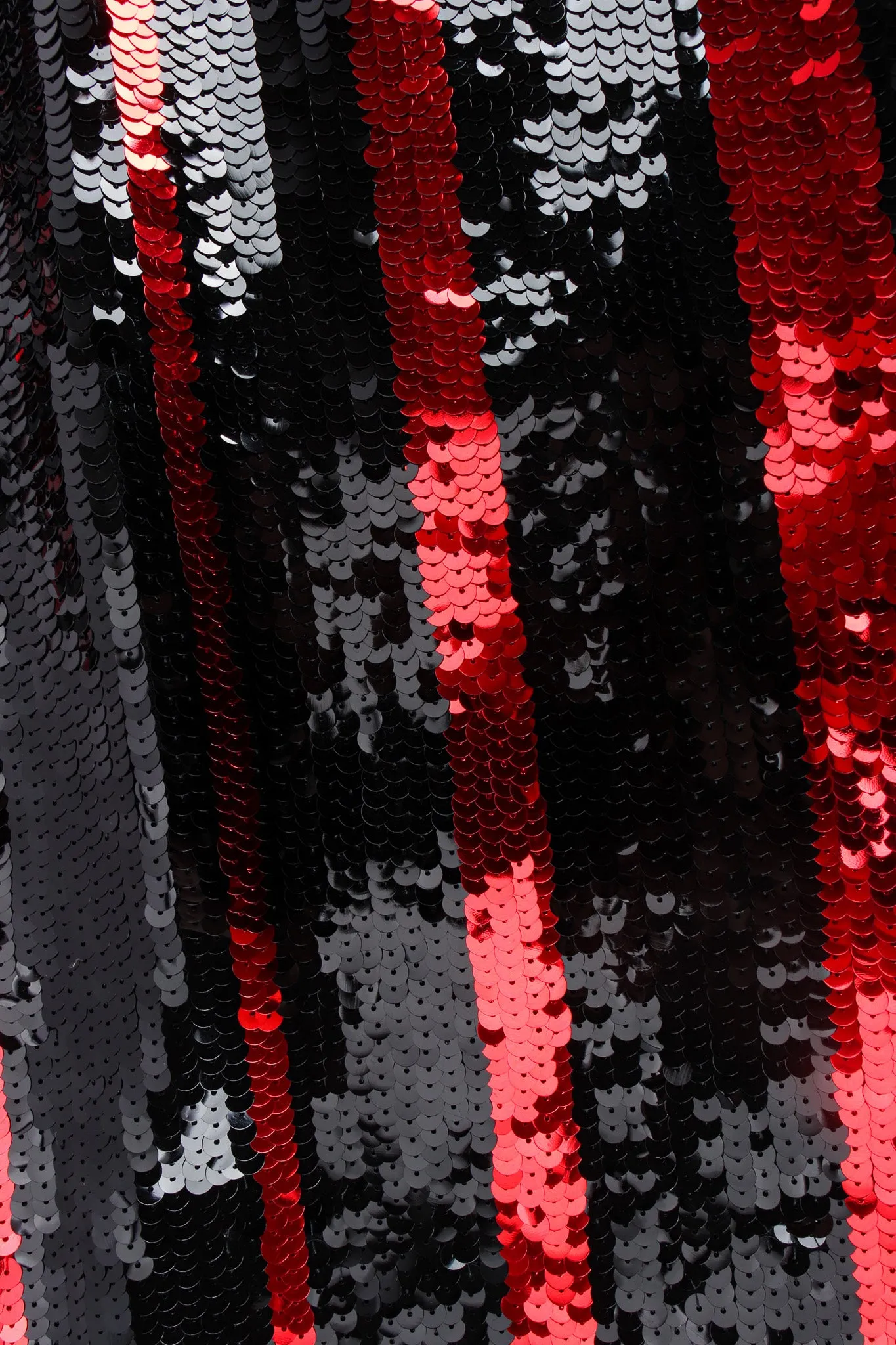 Sequin Stripe Jacket & Skirt Set