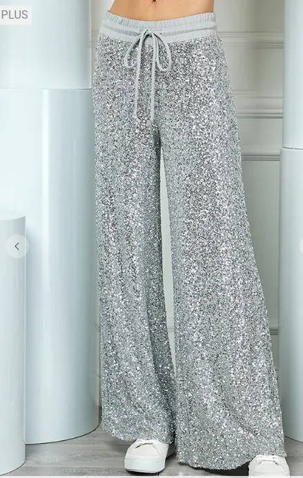 Sequin  Tank & Pants Set - 2 Colors