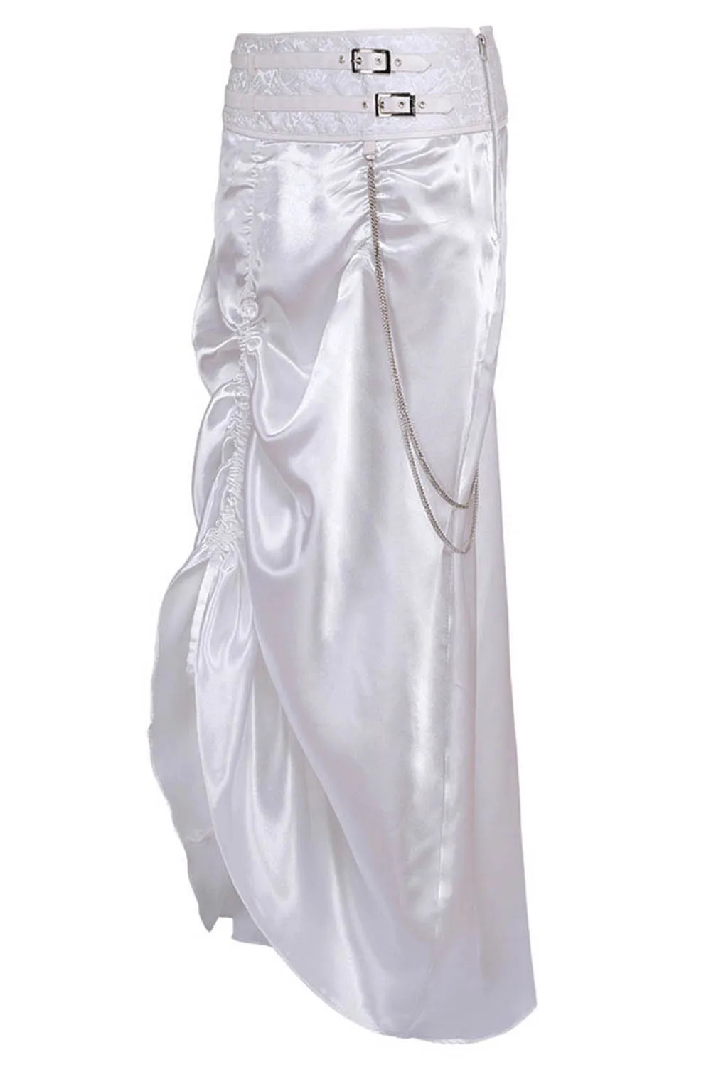 Sheridan White Bustle Skirt