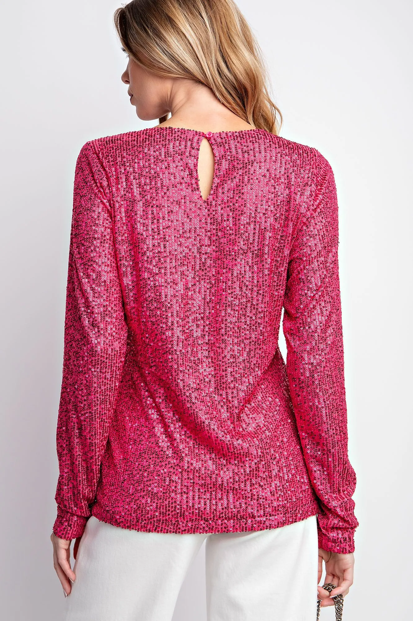 Shimmer   Shine Top Pink