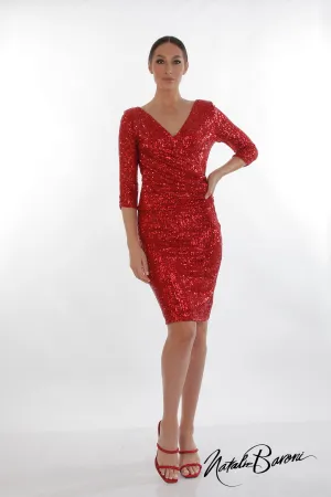 Short Sequin Skirt - La Scala