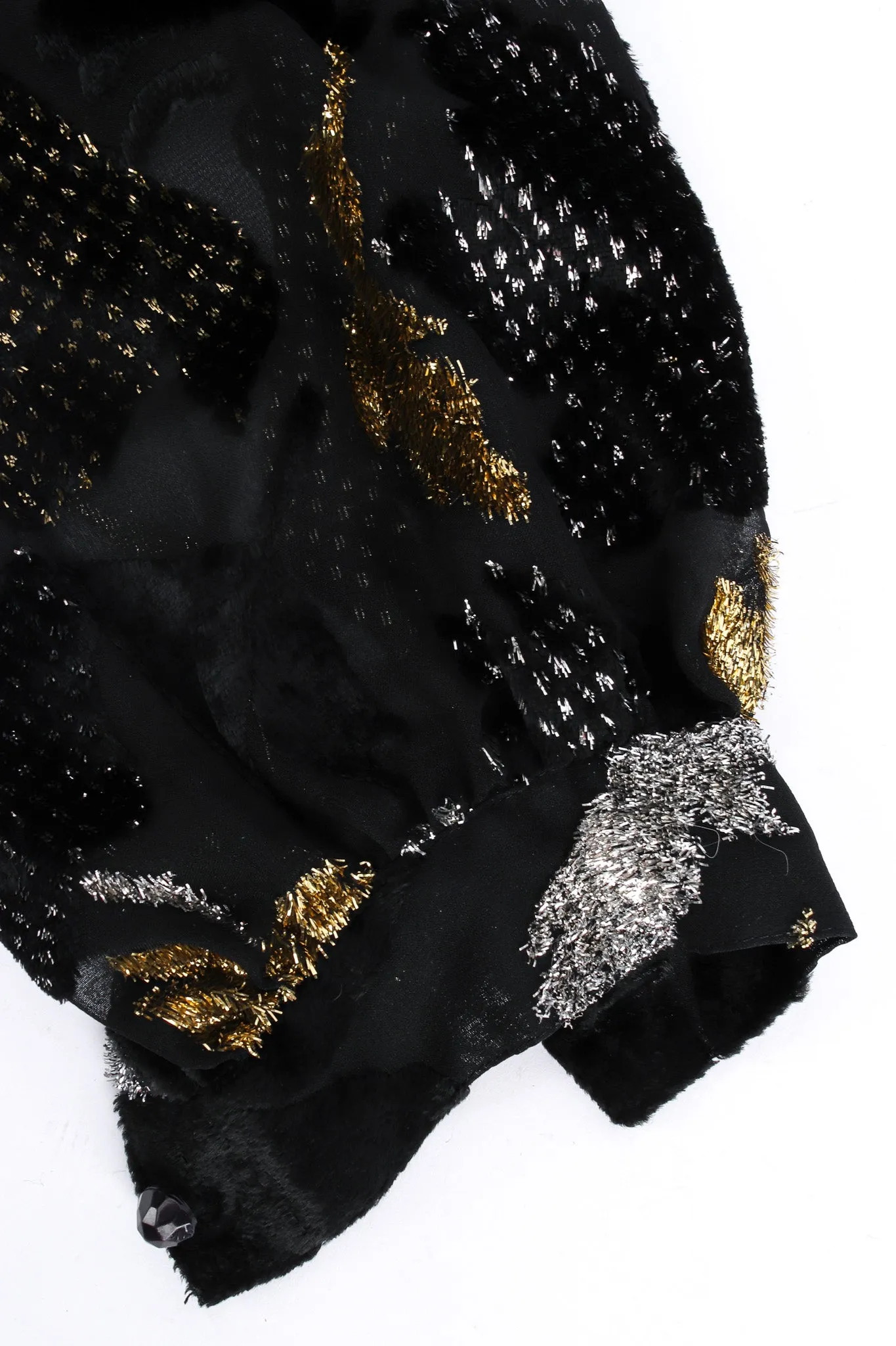 Silk Burnout Leaf Top