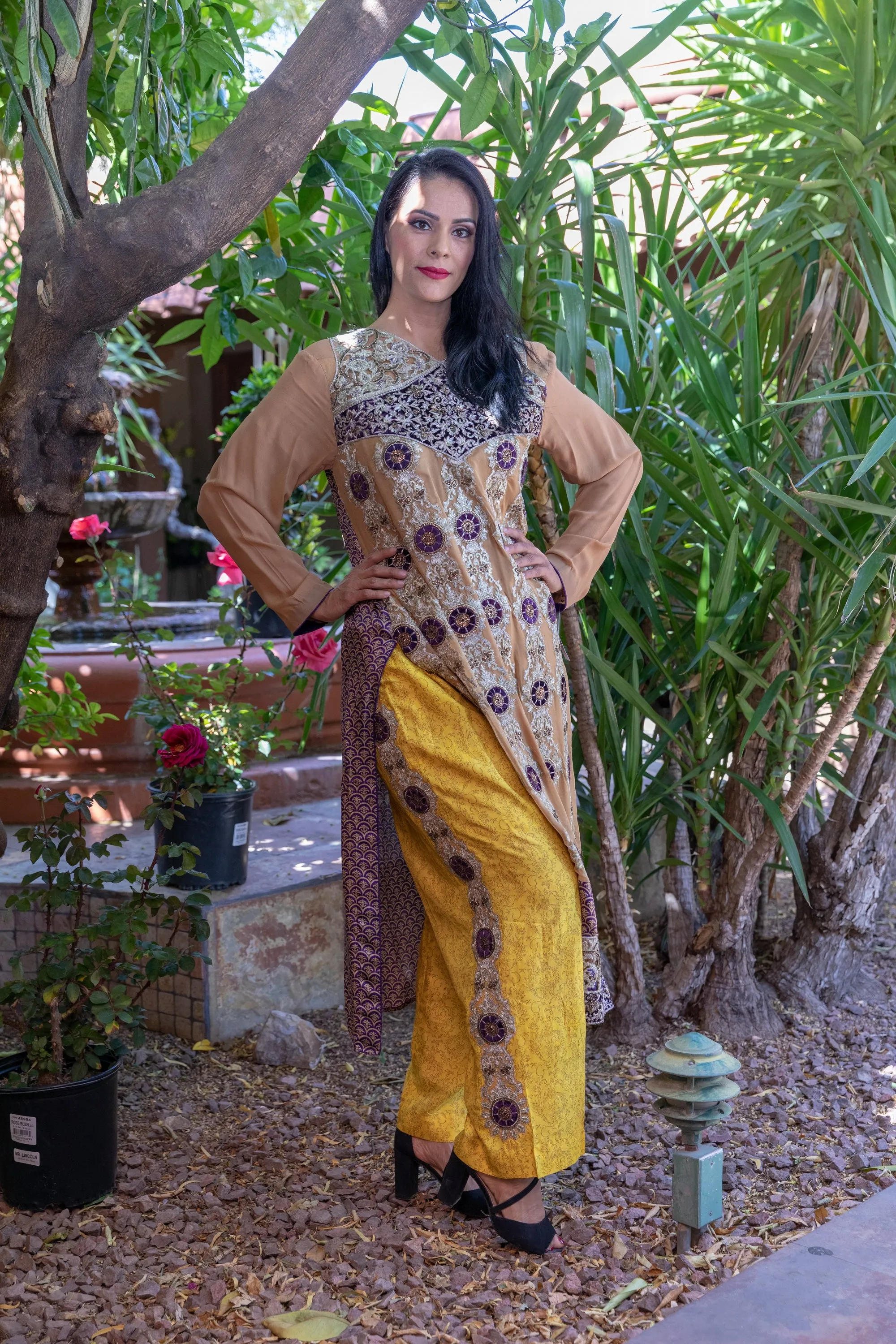 Silk Embroidery Suit Salwar Kameez