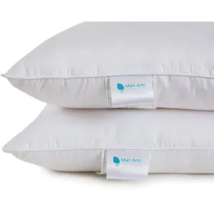 Silk Filled Pillow with Cotton Shell by MA-La Seta