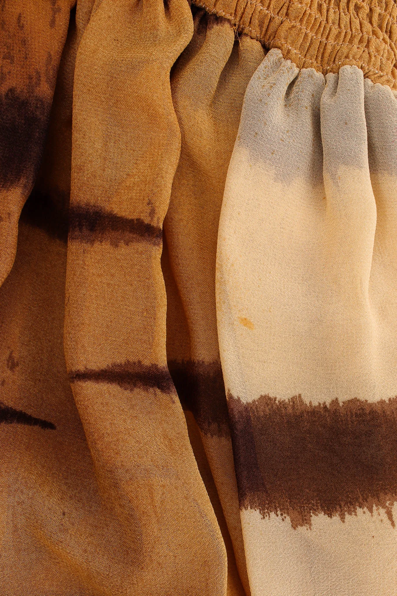 Silk Nyala Print Top & Skirt Set