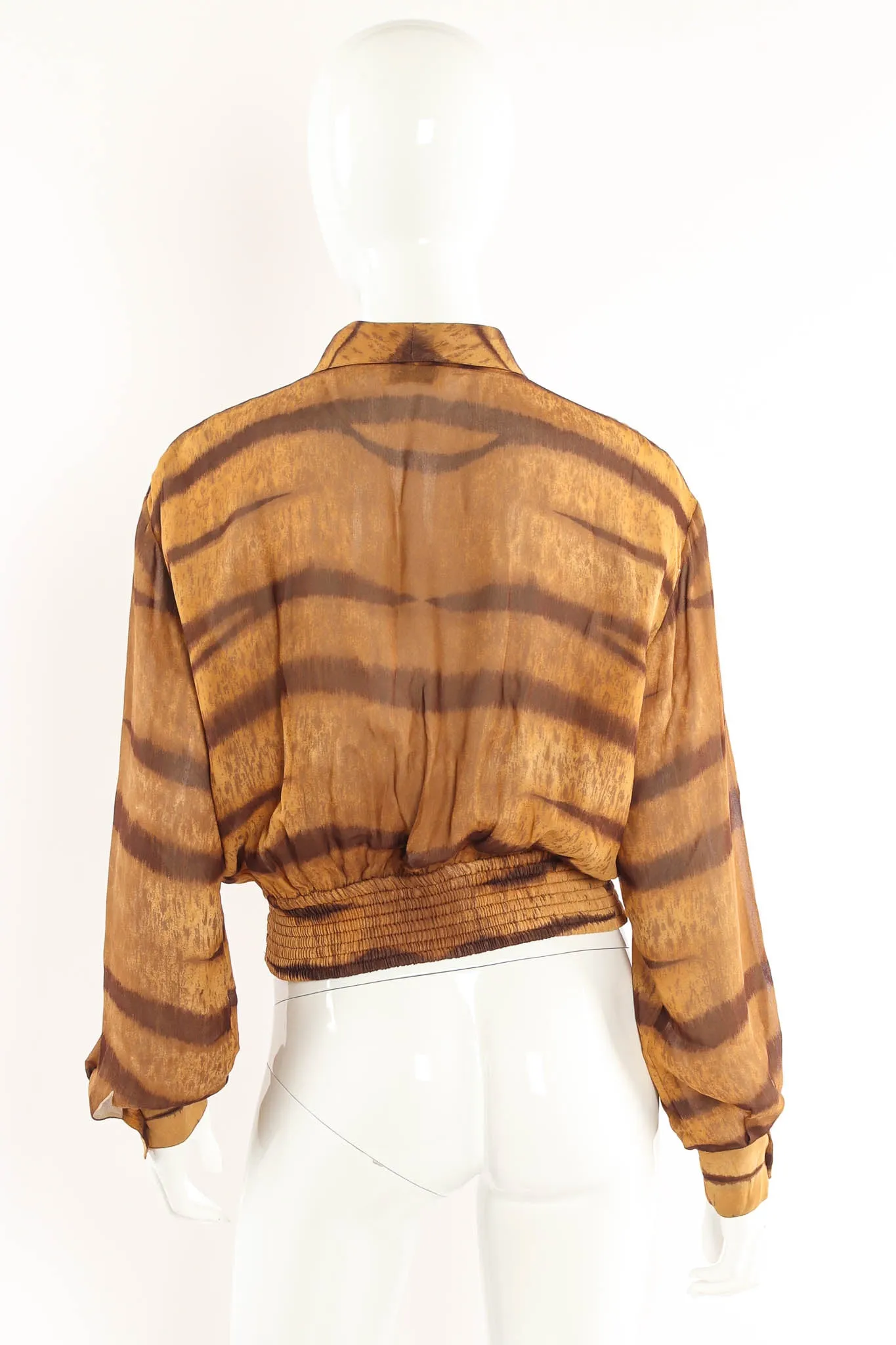 Silk Nyala Print Top & Skirt Set
