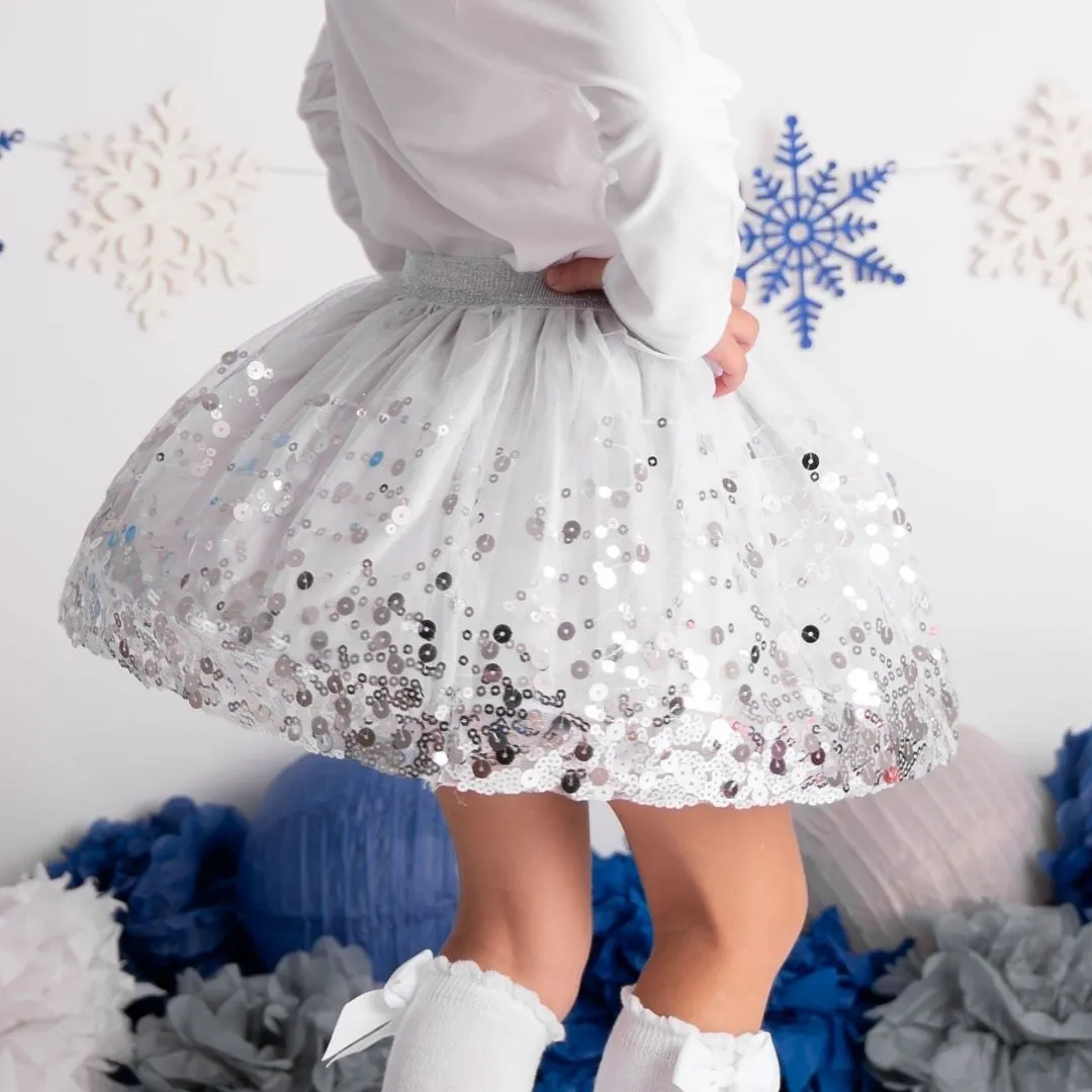 Silver Sequin Tutu