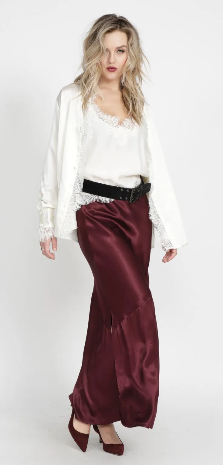 Silvia Long Bias Skirt