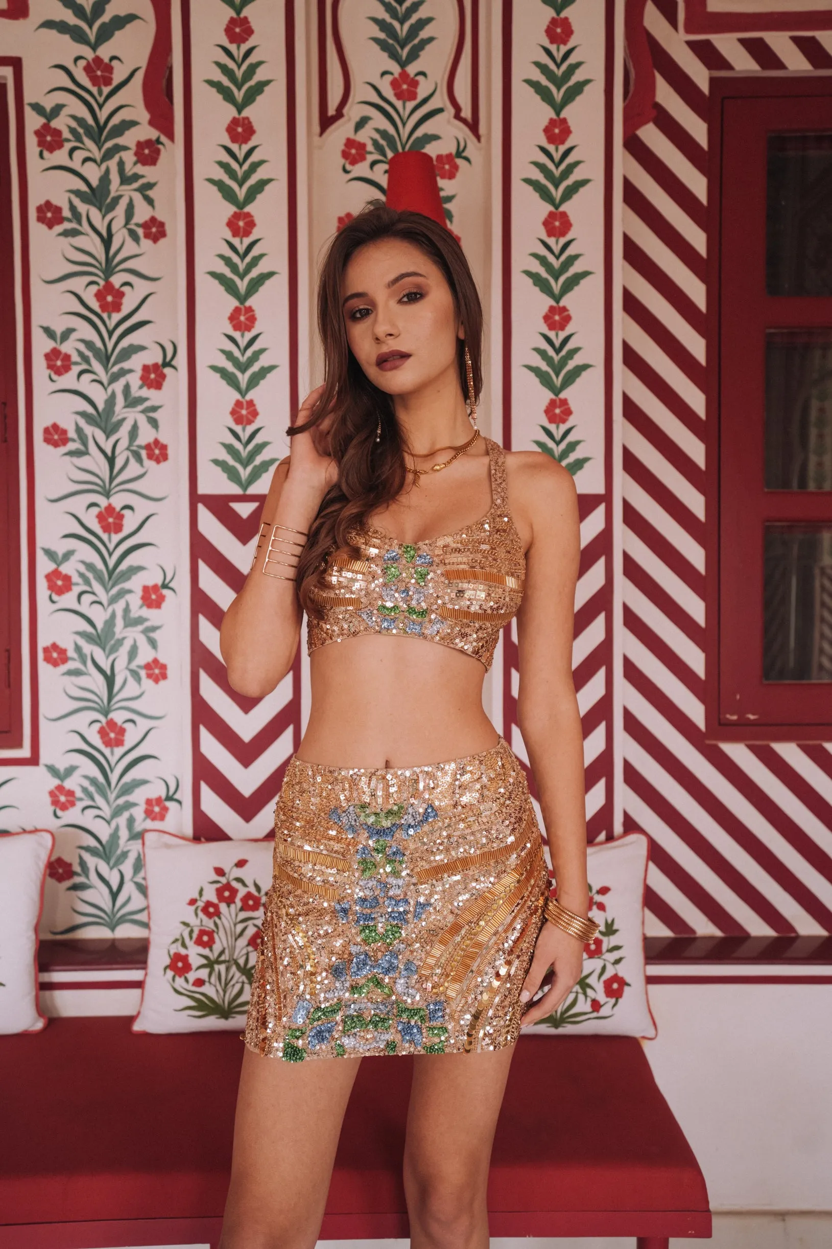 Skirt Luxor gold