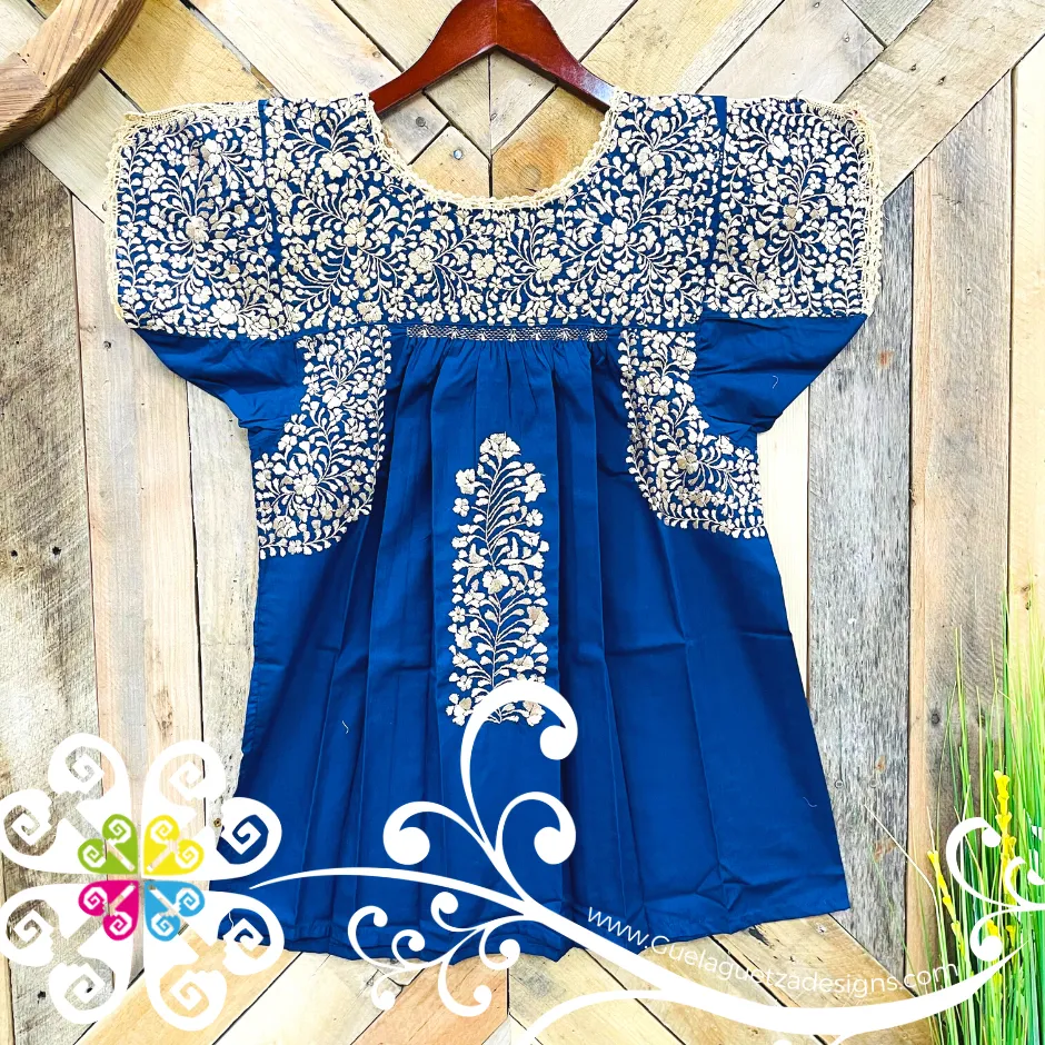 Small Solid Colors Blusa San Antonino Fina - Embroider Women Top