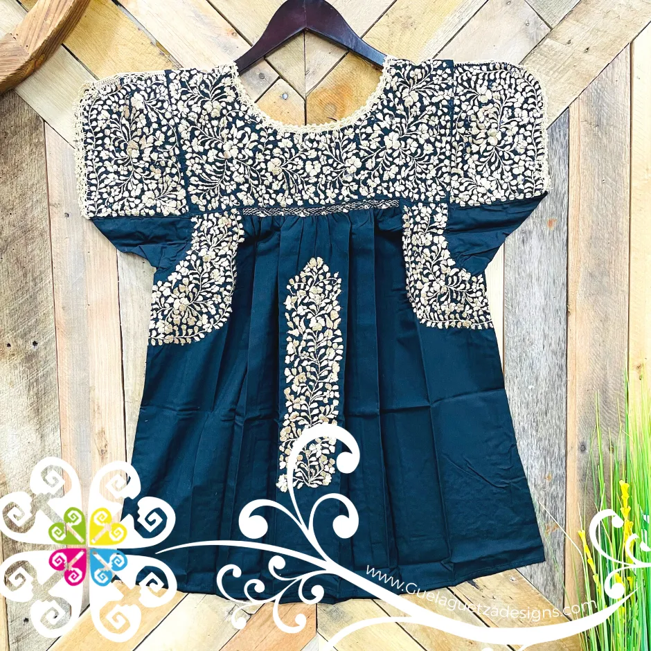 Small Solid Colors Blusa San Antonino Fina - Embroider Women Top