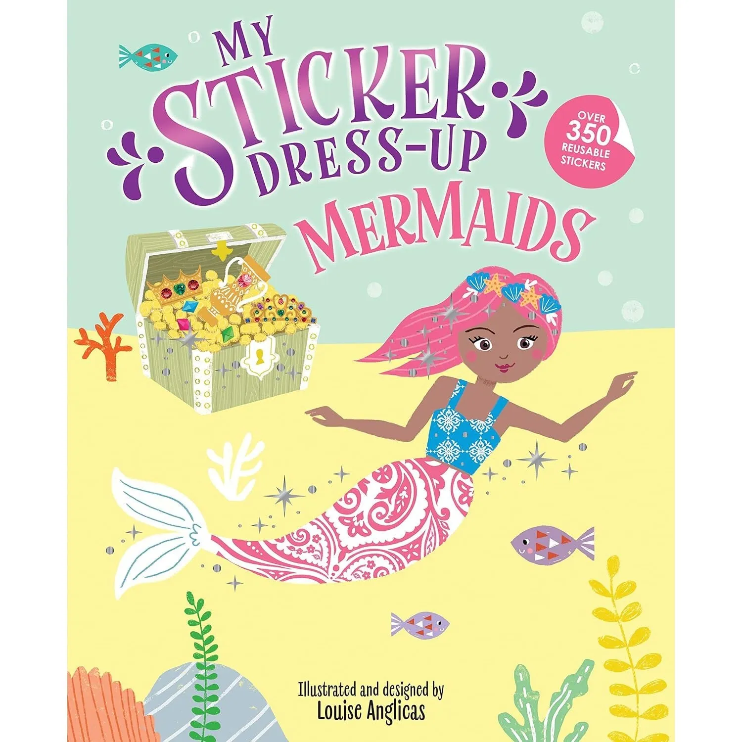 Sourcebooks: My Sticker Dress-Up: Mermaids: Awesome Activity Book with 350  Stickers