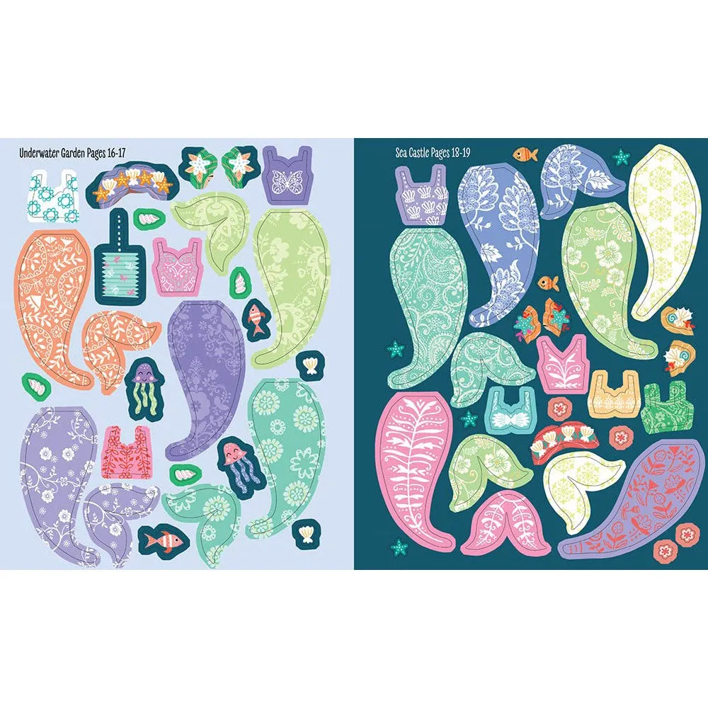 Sourcebooks: My Sticker Dress-Up: Mermaids: Awesome Activity Book with 350  Stickers