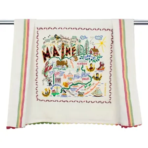 State of Maine Dish Towel
