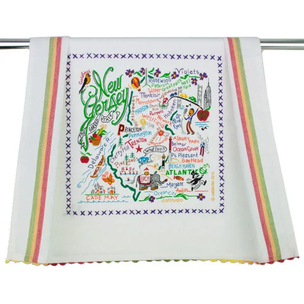 State of New Jersey Dish Towel