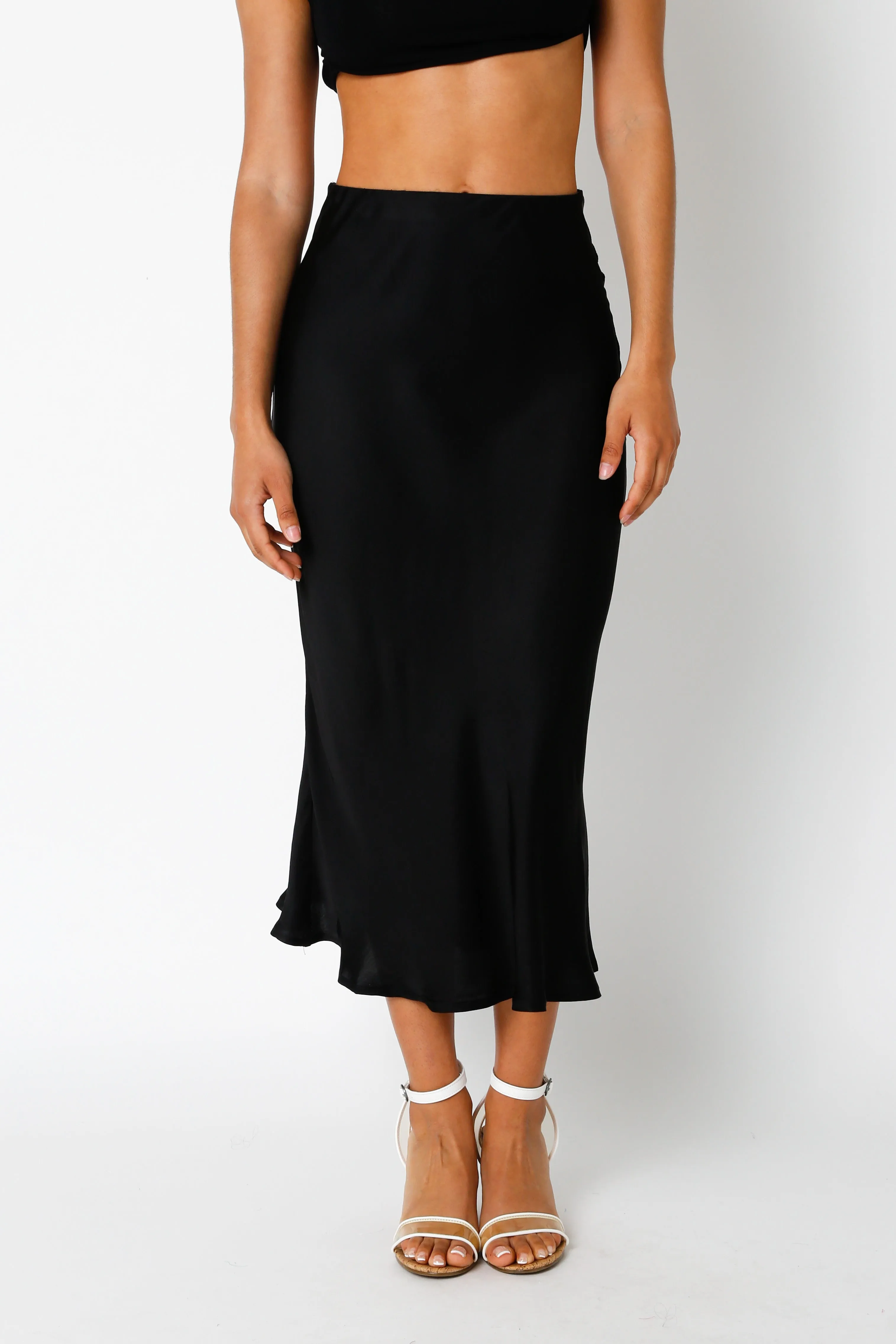 Stevie Satin Skirt