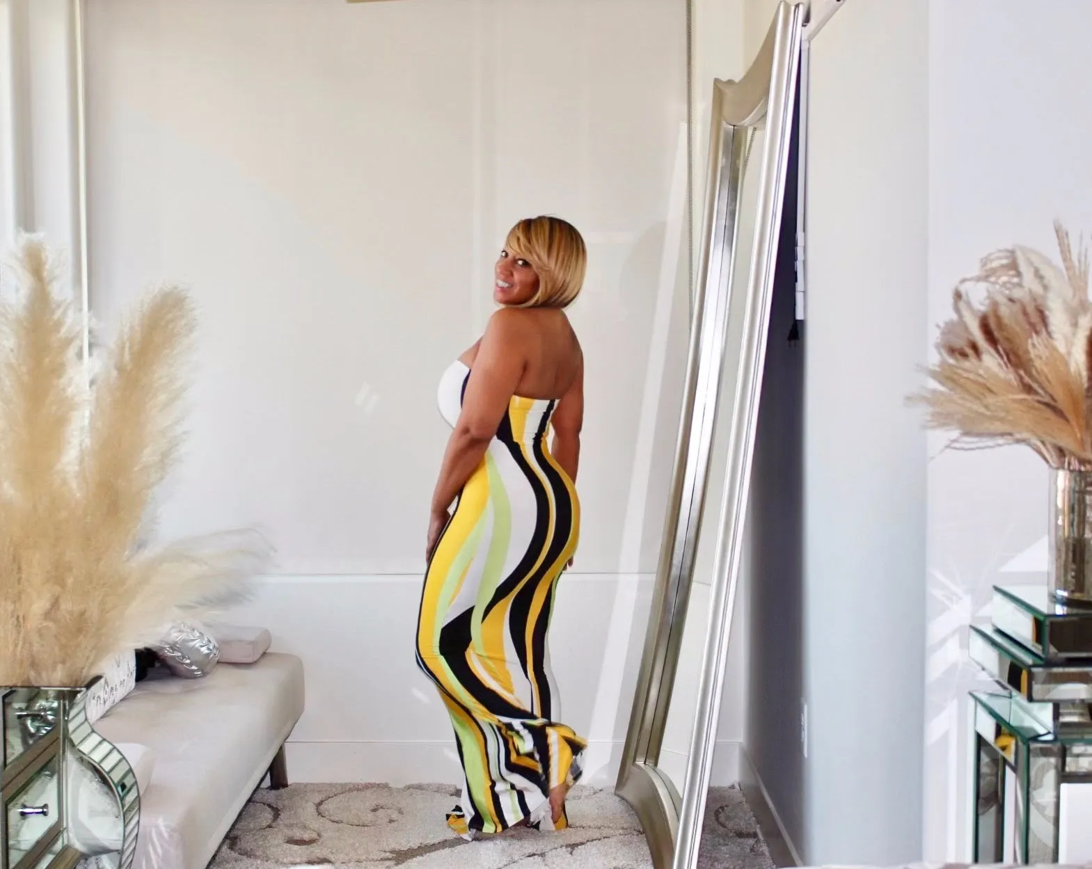 Stop Playin' With Me Maxi Dress