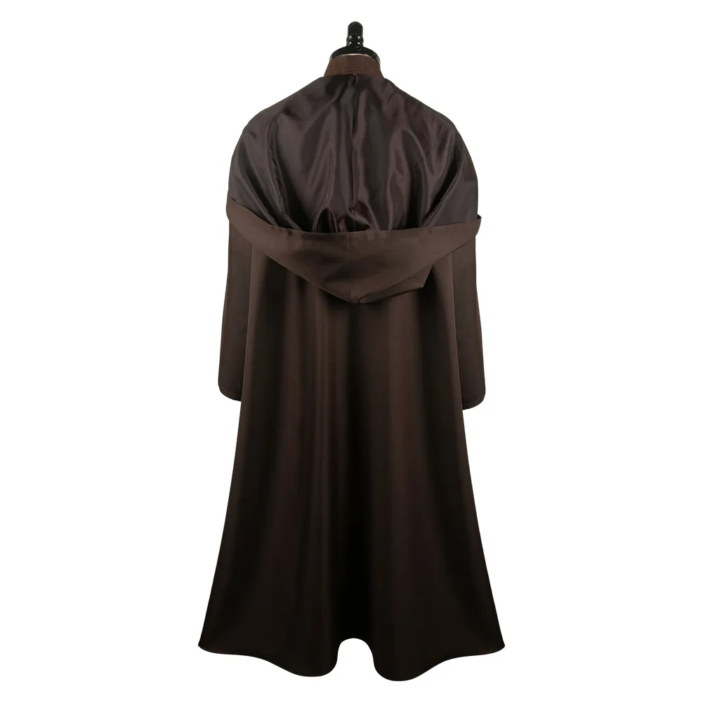 SW Torbin Brown Jedi Master Set Unisex Cosplay Costume Outfits Halloween Carnival Suit