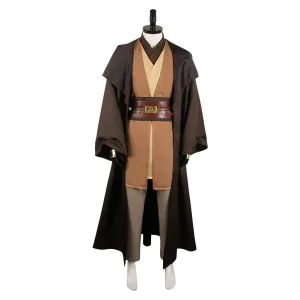 SW Torbin Brown Jedi Master Set Unisex Cosplay Costume Outfits Halloween Carnival Suit