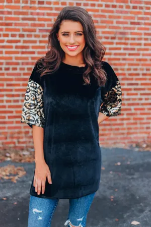 Take Me Back Top - Leopard