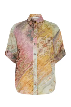 Tallow Relaxed Shirt | Ombre Multi