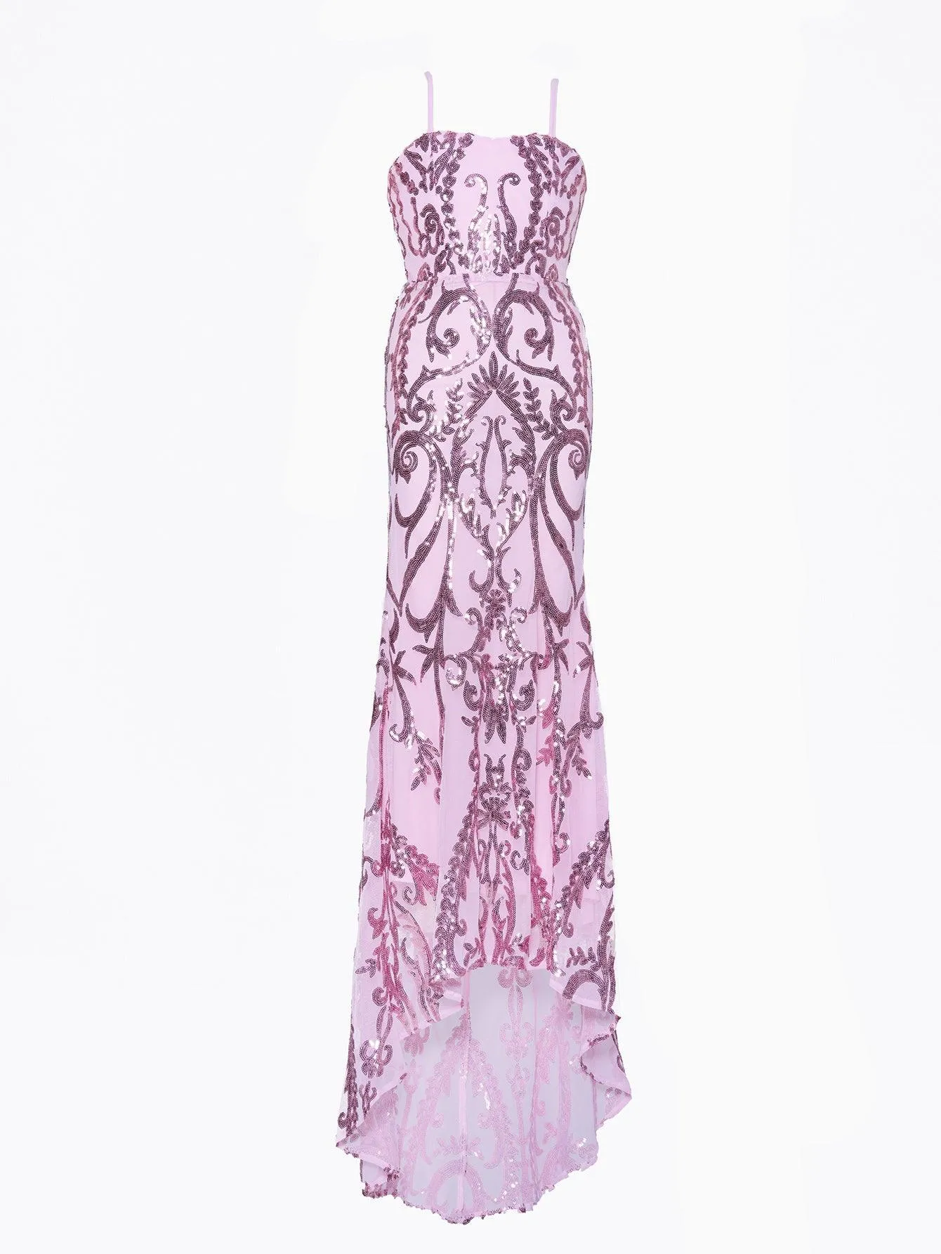 Teen Girl Pink Mermaid Cami Dress CXH1342