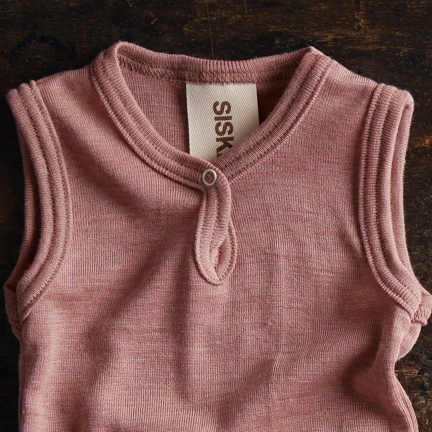 Tern Baby Body - Merino Wool & Silk - Orchid