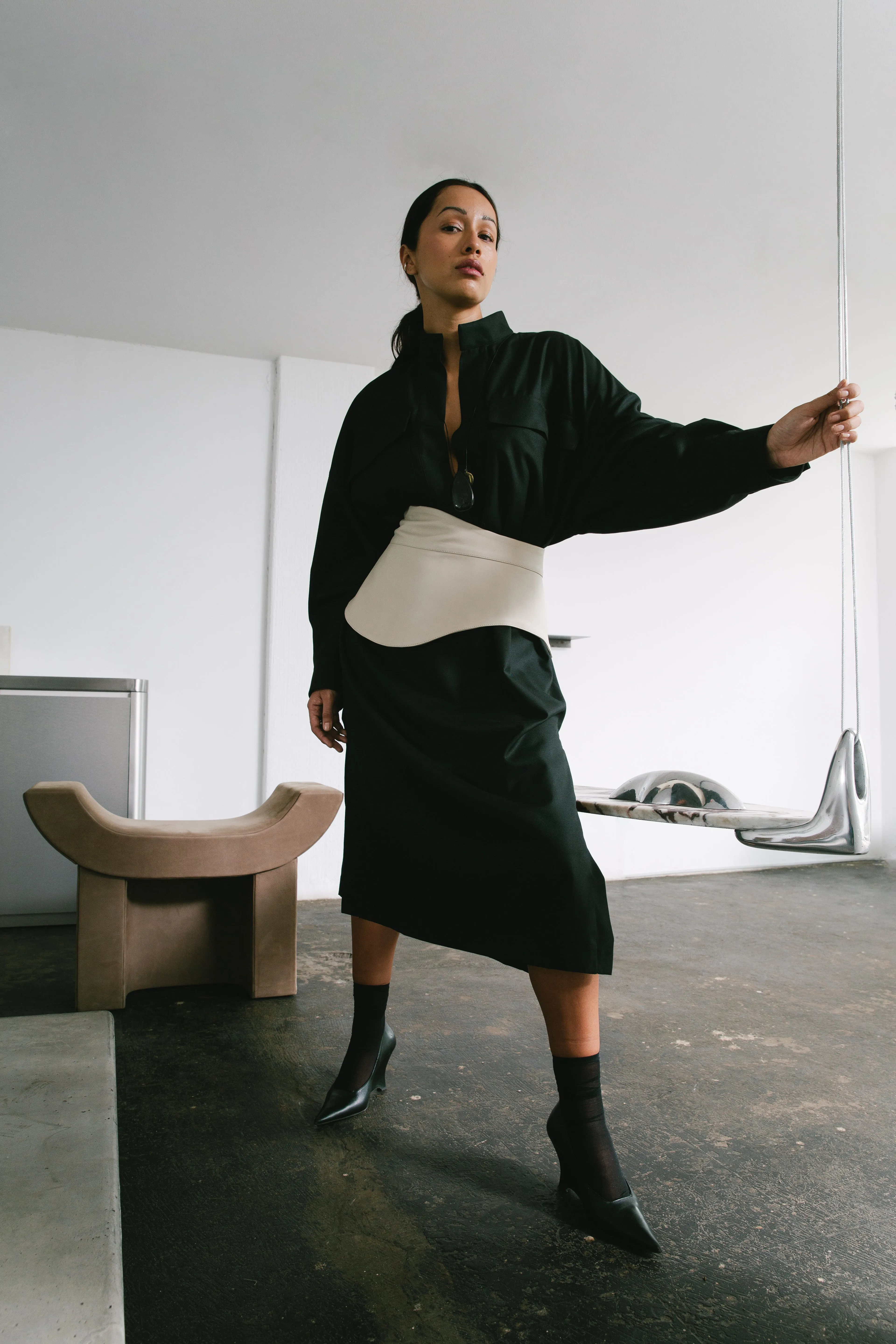 The Belted Dress