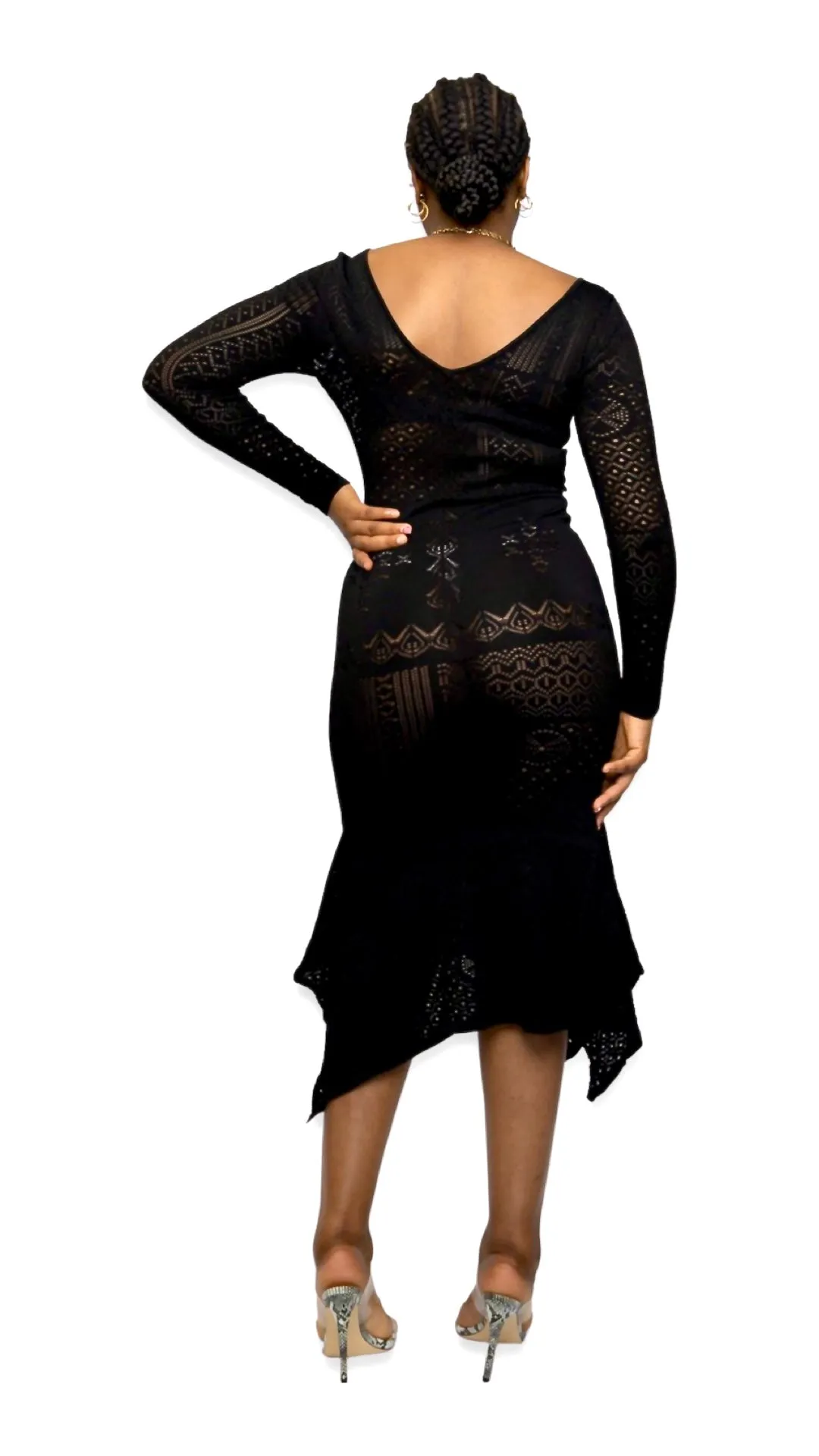 THE KNIT DRESS (BLACK)
