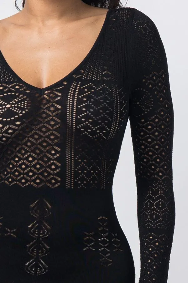 THE KNIT DRESS (BLACK)