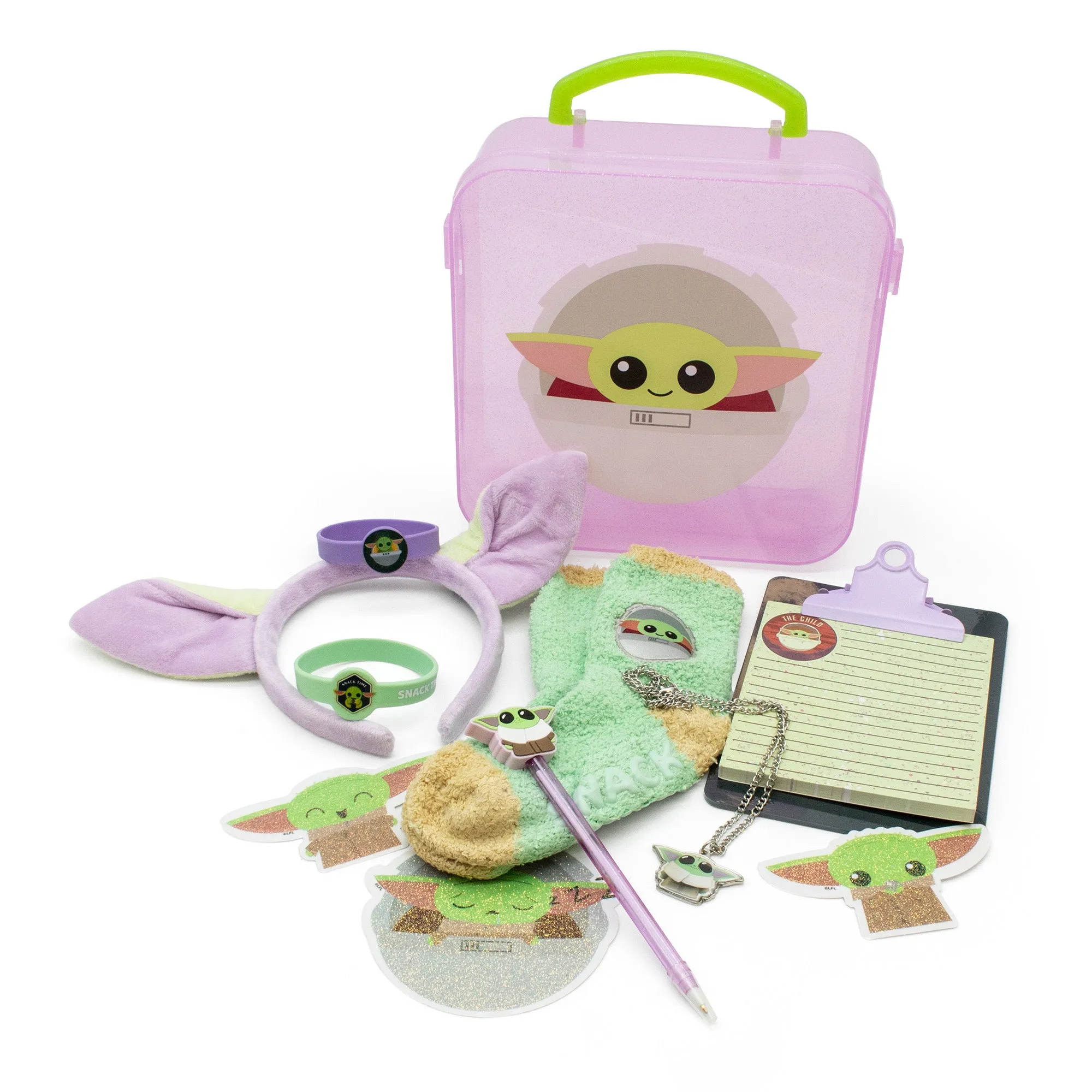 The Mandalorian Little Girl Play Jewelry Kids Dress Up Yoda Gift Set