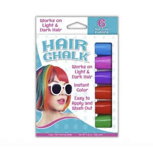 The Pencil Grip Hair Coloring Chalk - 6 Pack