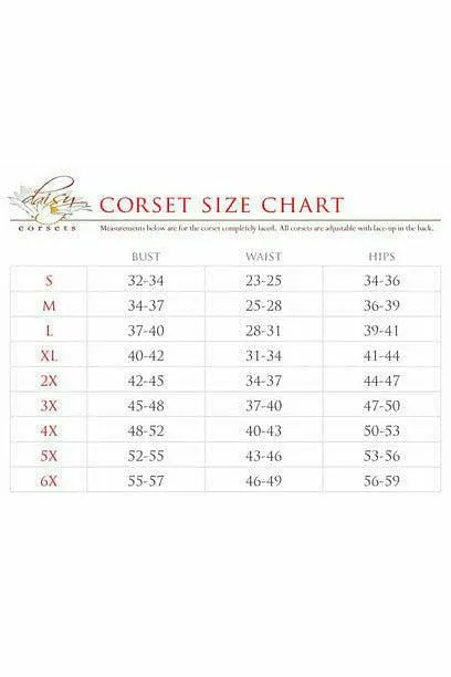 Top Drawer Black Velvet Double Steel Boned Curvy Cut Waist Cincher Corset