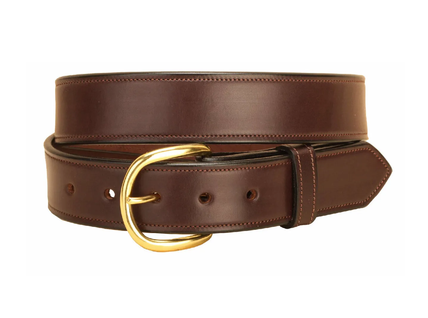 Tory Leather 1 1/2" Stitched Belt