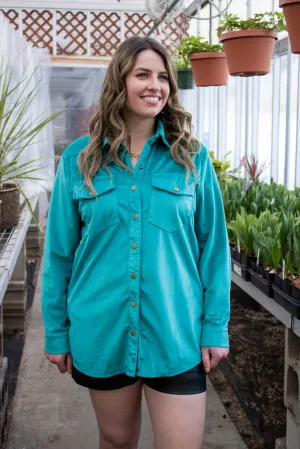 Trudy Velvet Long Sleeve Shirt